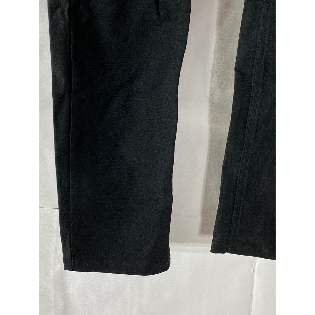 DIVIDED By H&M Women's Black Skinny-Leg Regular-Fit Pocketless Dress Pant SZ 8