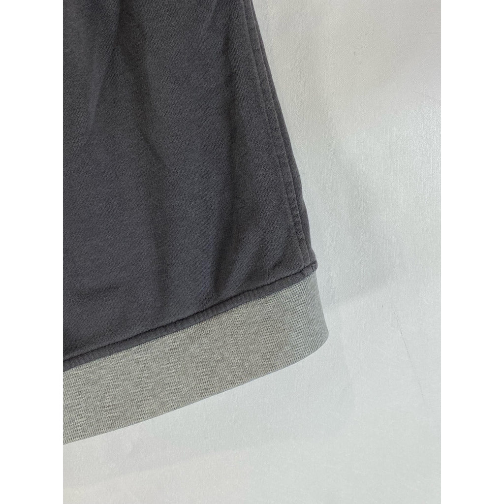 AIR JORDAN Men's Dark Gray/Light Gray Pull-On Sweat Shorts SZ M