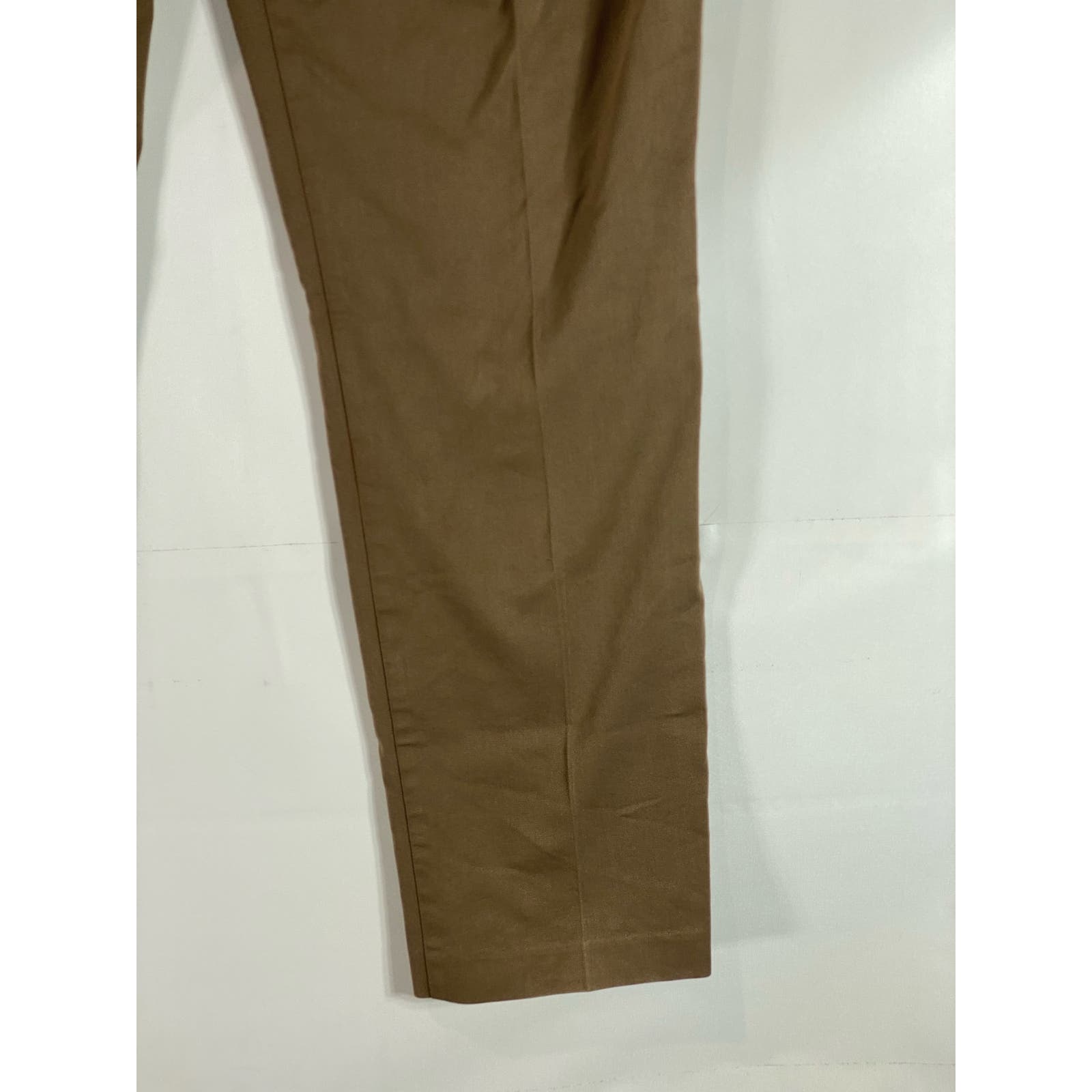 MR TURK By Tina Turk Men's Brown Cotton-Blend Flat Front Pant SZ 36X32