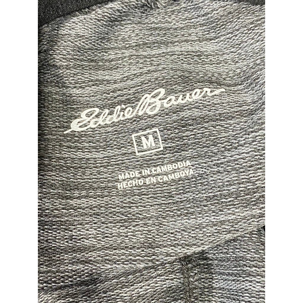 EDDIE BAUER Men's Medium Heather Gray Relaxed-Fit Drawstring Lounge Pants SZ M
