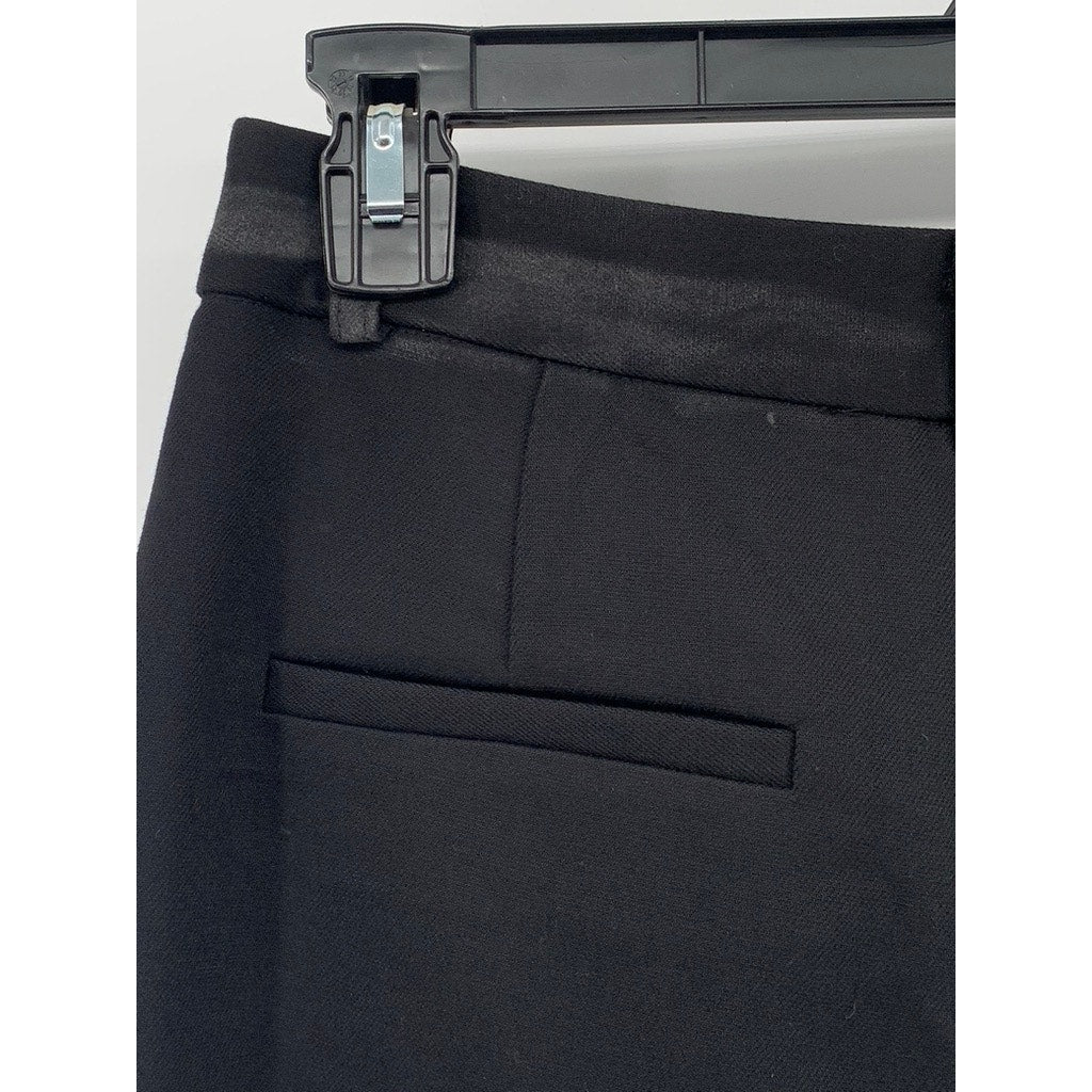 BLACKUP Women's Black Relaxed Fit Wide-Leg High-Rise Pleated Pant SZ S