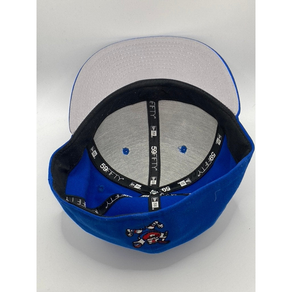 HARDWOOD CLASSICS Men's Royal Blue Denver Nuggets New Era Baseball Cap SZ 7 1/2