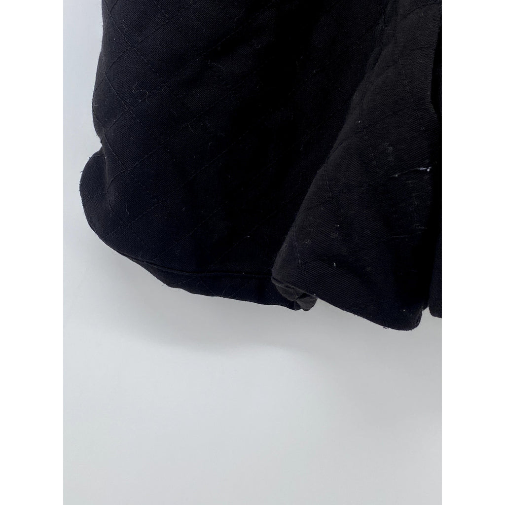 FOREVER 21 Women's Black Quilted Casual Pull-On Elastic Waist Shorts SZ S