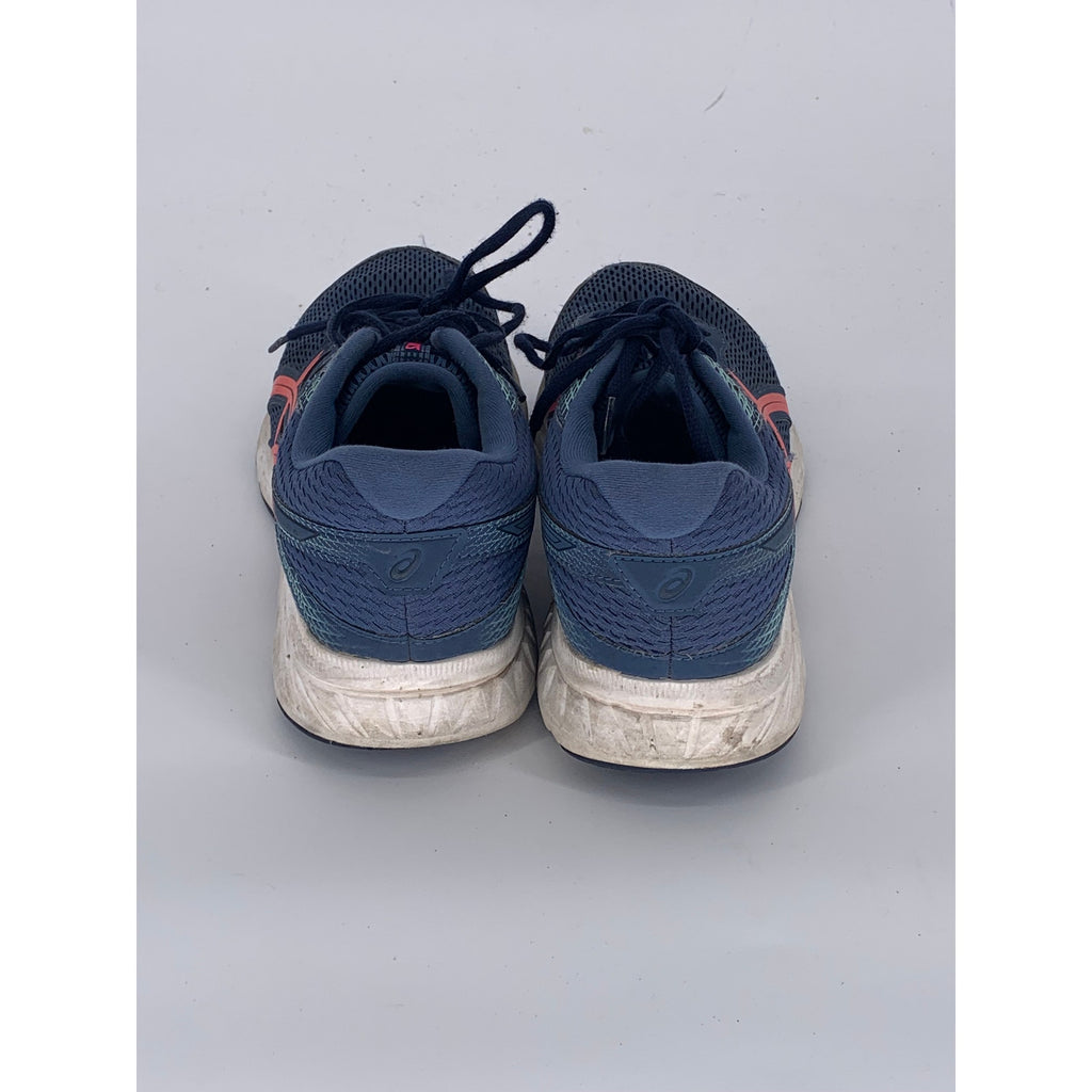 ASICS Women's Blue Mesh Gel-Contend 6 Lace-Up Running Sneakers SZ 9.5