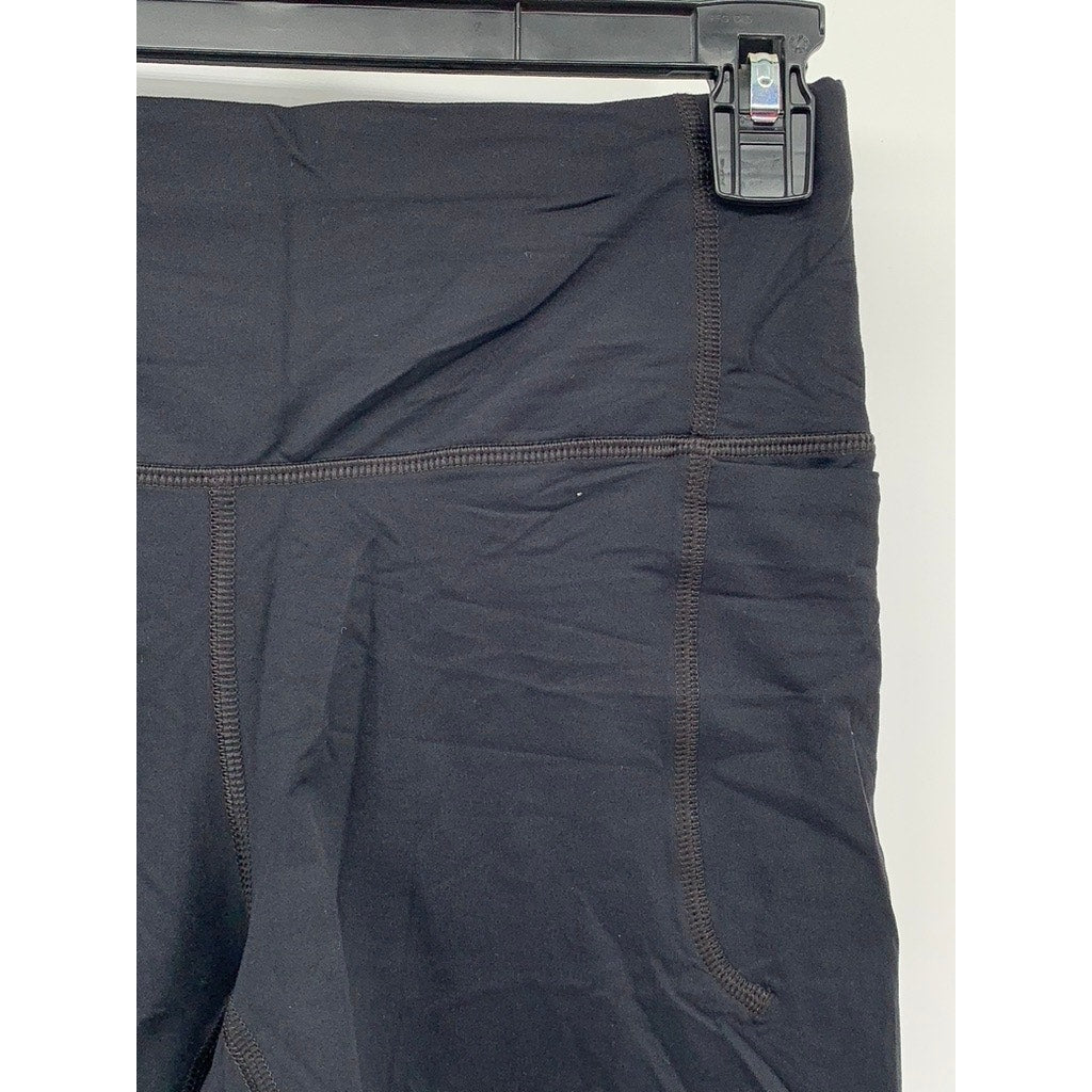 UNDER ARMOUR Women's Black High-Rise Bike Shorts SZ S