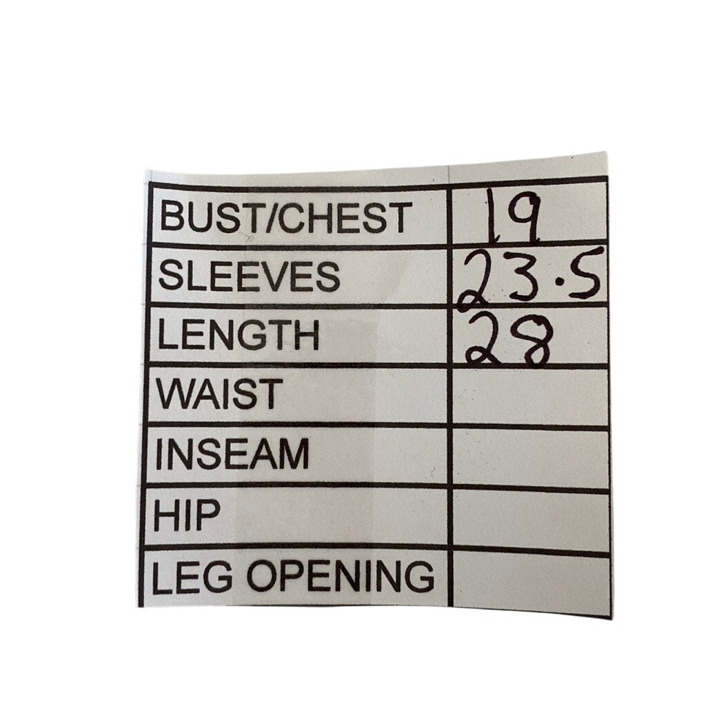 H&M Men's Brown-White Striped Regular-Fit Button-Up Long Sleeve Shirt SZ S