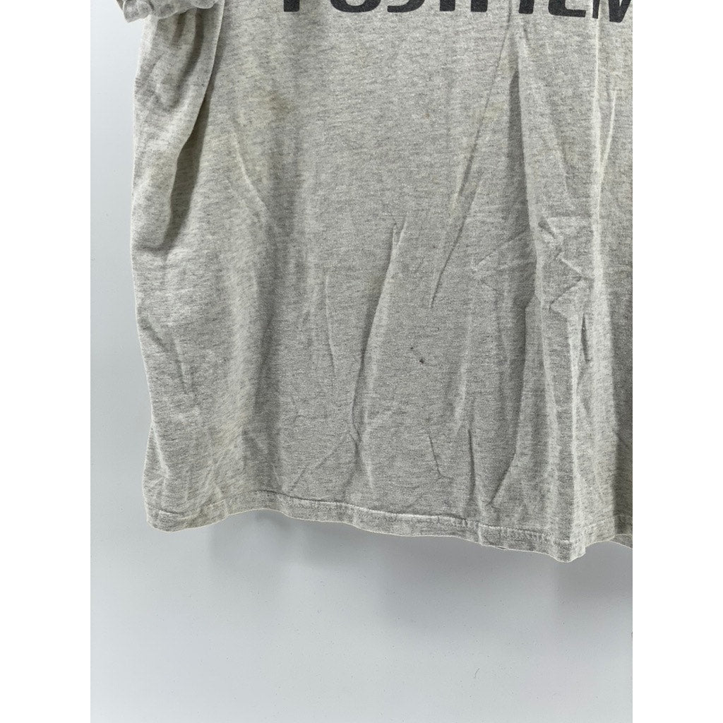 GILDAN Men's Heather Gray I Love FujiFilm Crewneck Short Sleeve T-Shirt SZ XL
