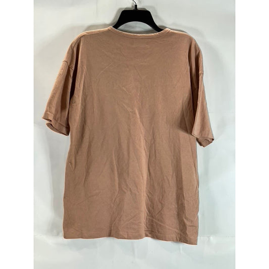 ZARA Men's Terracotta Crewneck Short Sleeve T-Shirt SZ M