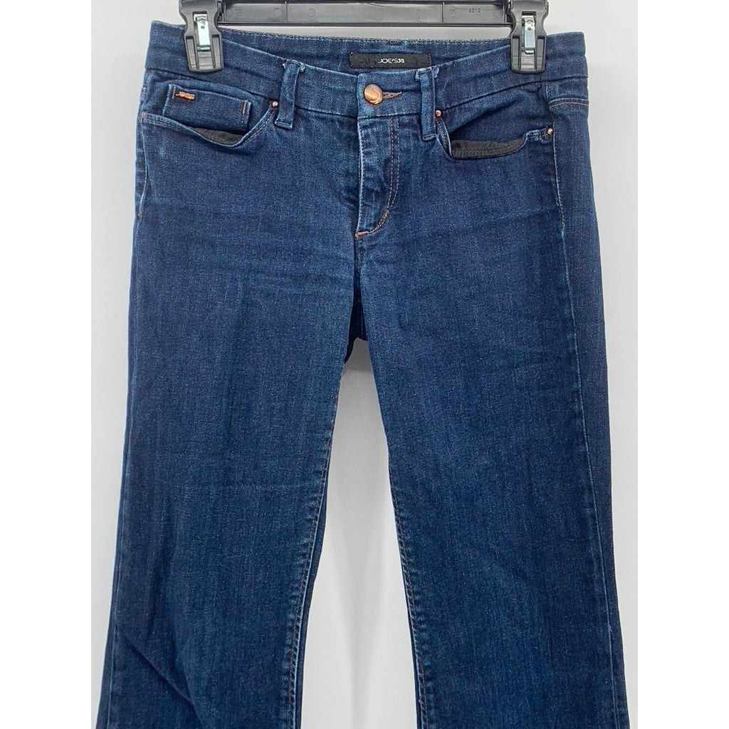 JOE’S Women’s Indigo Blue Denim Mid-Rise Provocateur Bootcut Jeans SZ 26