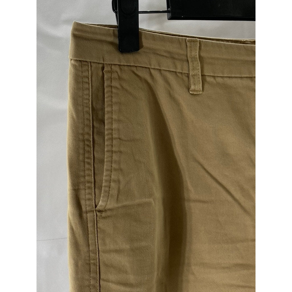 J.CREW Women's Tan High-Rise Girlfriend Chino Pant SZ 2