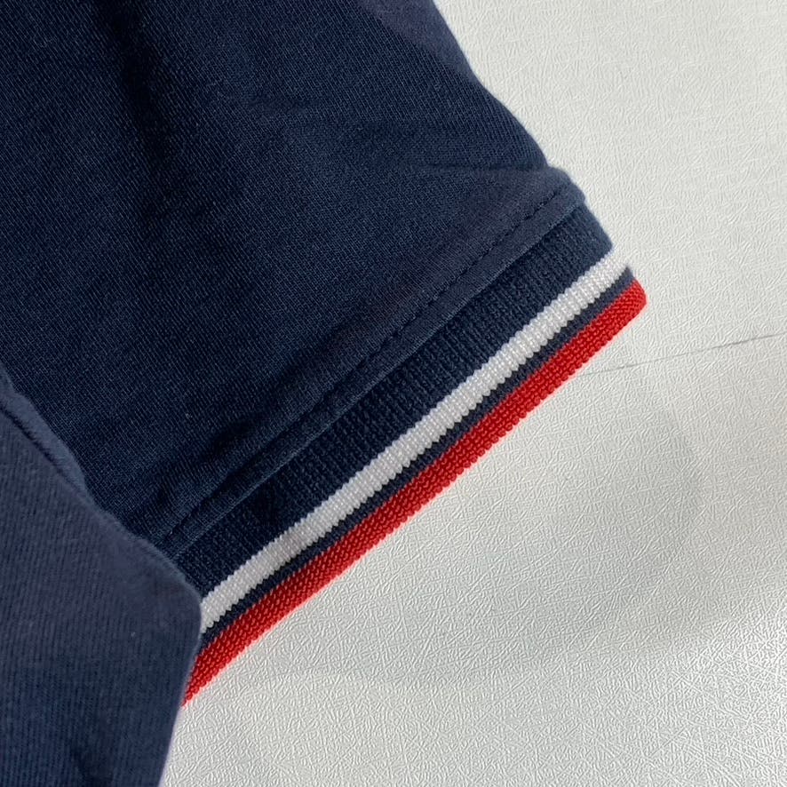 BEN SHERMAN Men's The Original Navy Striped Crewneck Short Sleeve T-Shirt SZ L