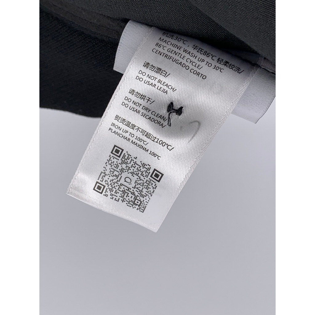 CHIC ERRO Men's Black Straight-Leg Zipper Hem Pants SZ XL