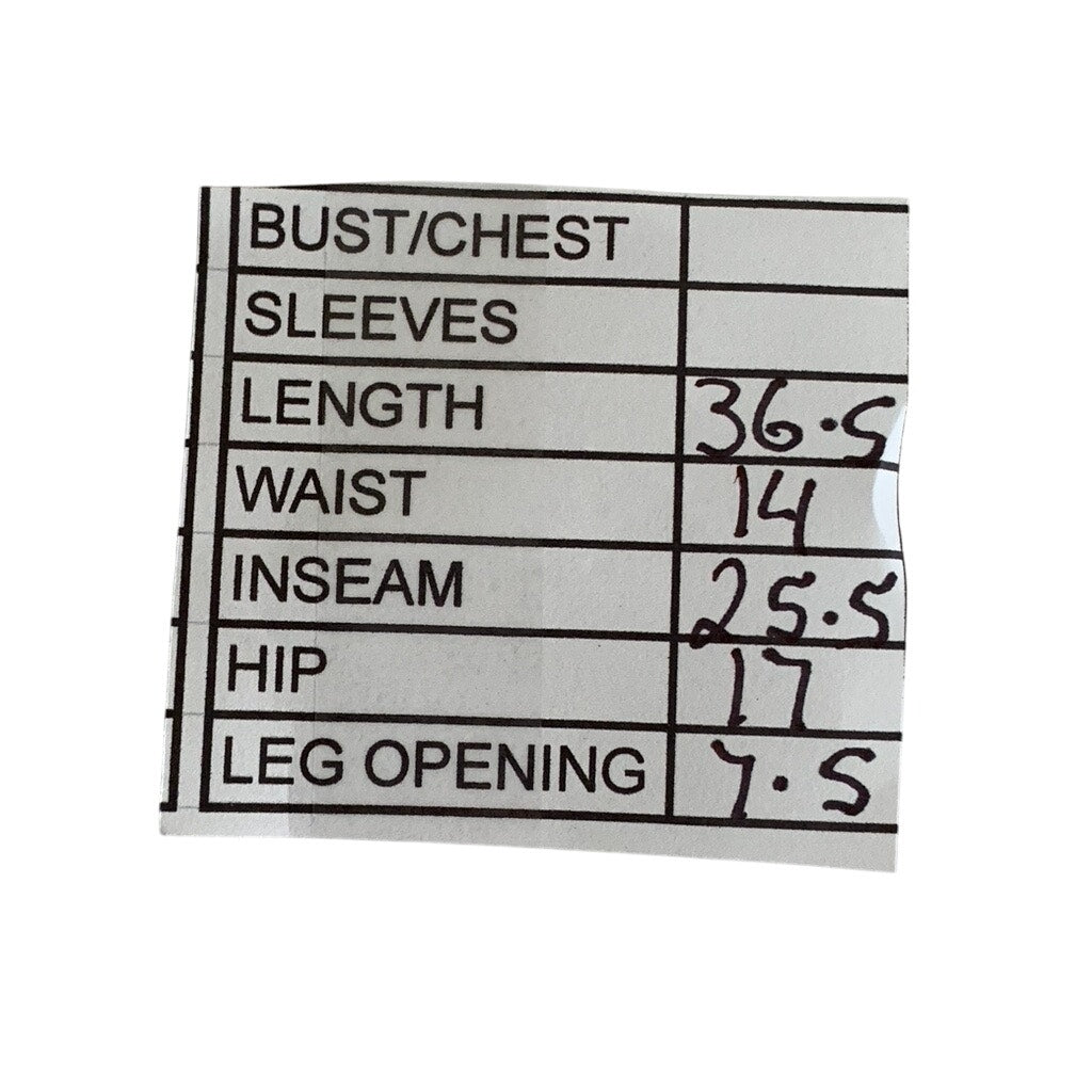 UNIVERSAL THREAD Women's Vintage Blue Denim Distressed Straight-Leg Jean SZ 4/27