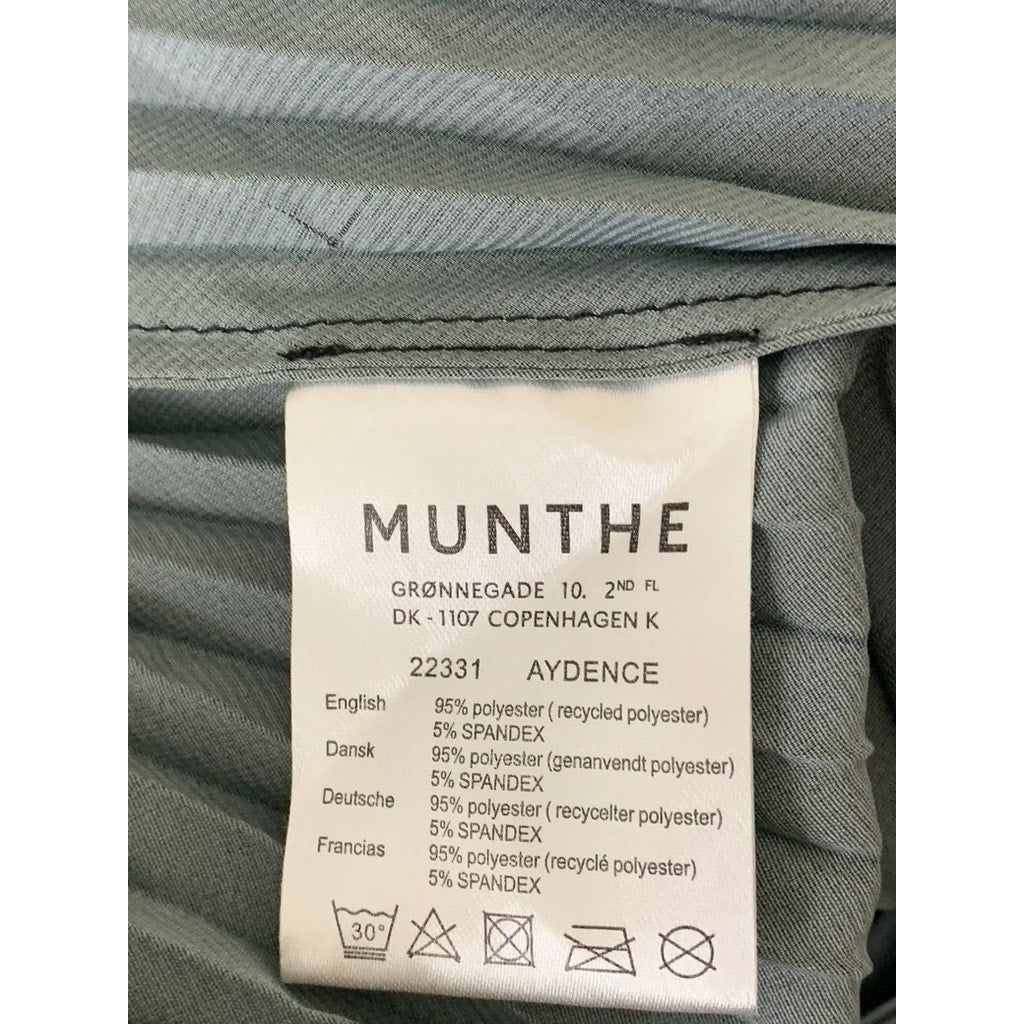 MUNTHE Women's Brown Ombre Aydence Pleated Pull-On Midi Skirt SZ S