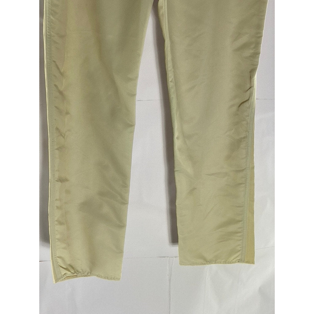 TRANSIT PAR SUCH Women's Beige Slim-Leg Cotton-Blend Dress Pant SZ 3(M)
