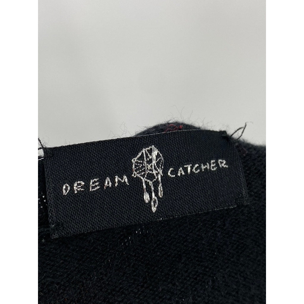 DREAM CATCHER Women's Black Solid Cutout Back Long Sleeve Scoop-Neck Top SZ XL