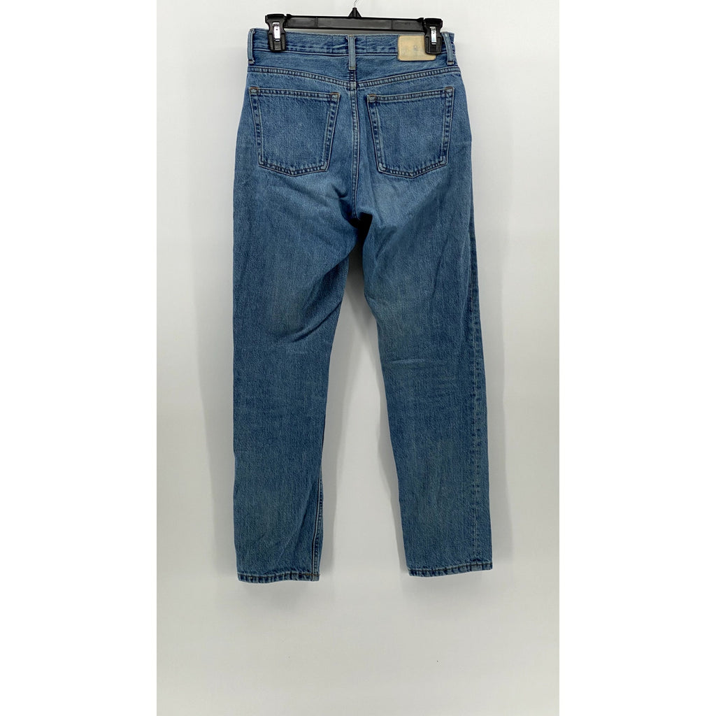 EVERLANE Women's Blue Denim The 90's Cheeky Organic Cotton Regular Fit Jean SZ25
