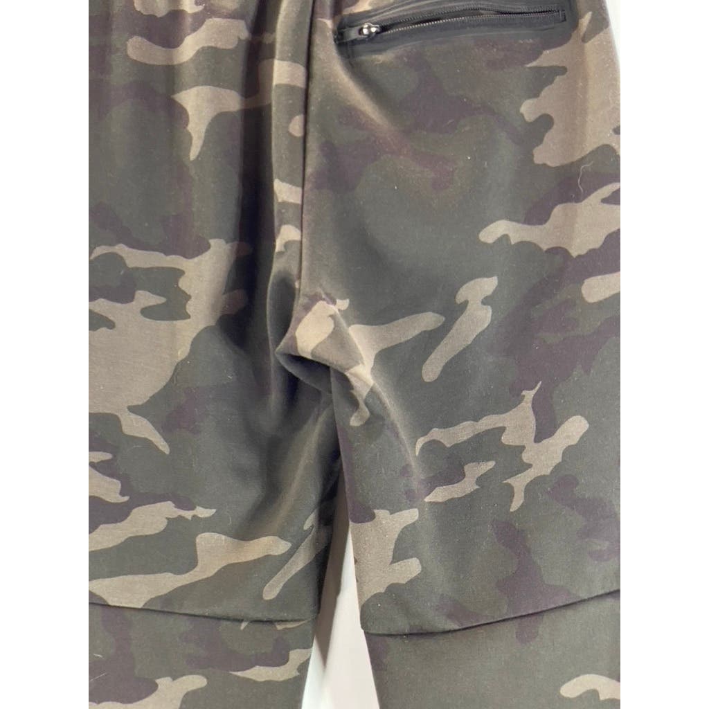 AMERICAN EAGLE OUTFITTERS Men's Green Camo Drawstring Pull-On Joggers SZ XS