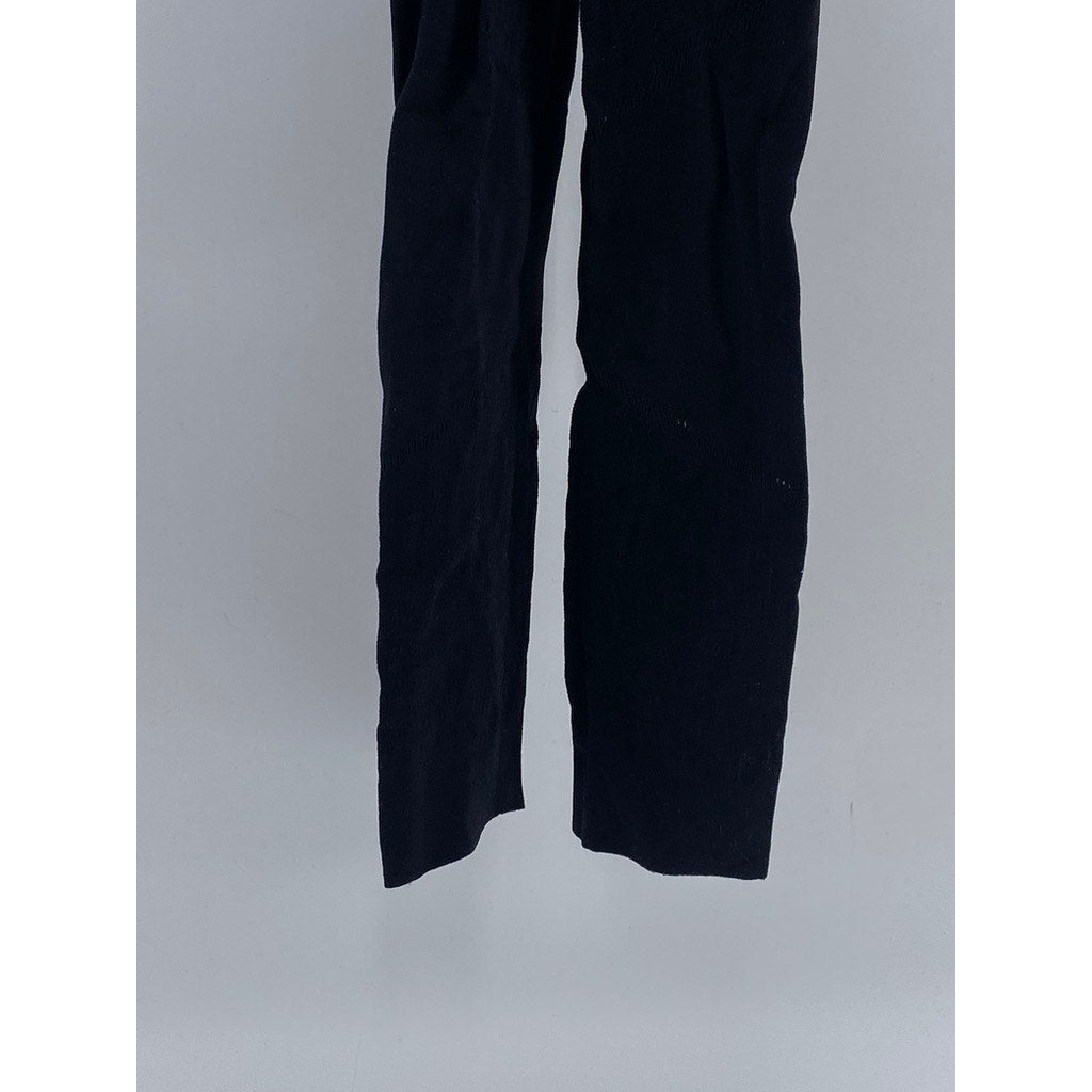 UNBRANDED Women's Black Cutout Stretch Pull-On Leggings SZ XS