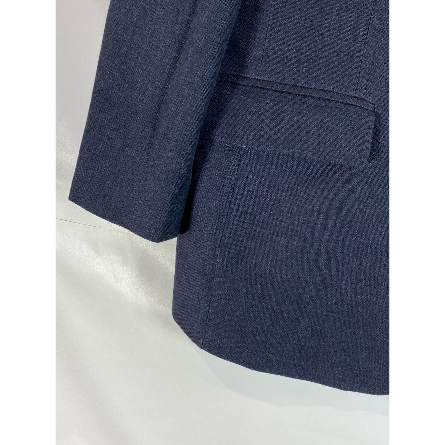 BROOKS BROTHERS 346 Men's Navy Wool-Blend Two-Button Blazer SZ 42R