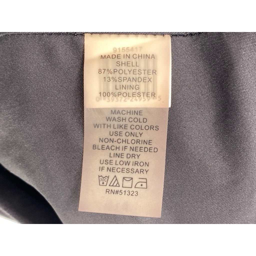 VINCE CAMUTO Women's Black Faux-Suede A-Line Flare Knee Length Skirt SZ 0