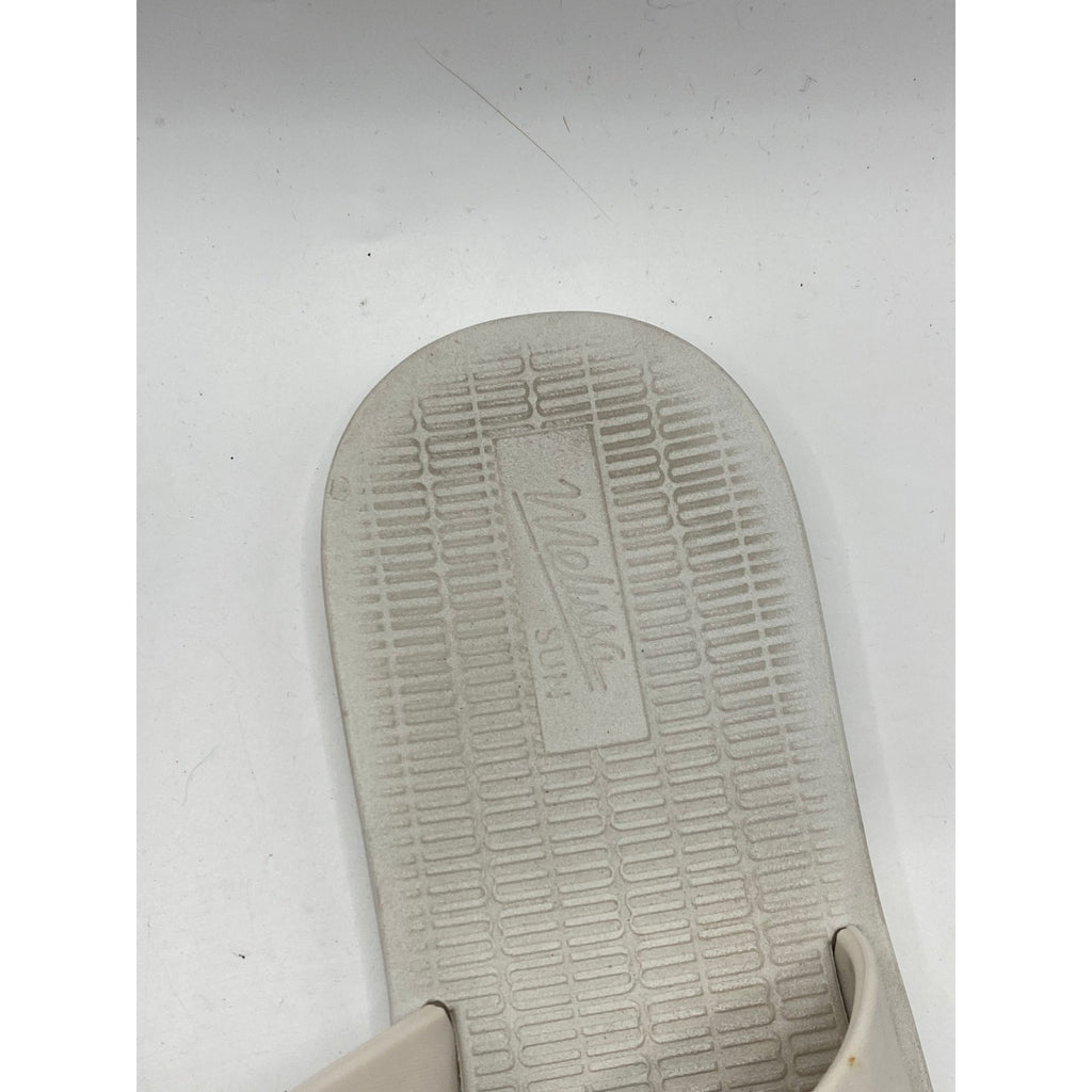 MELISSA Women's White Two Strap Slide Sun Malibu Sandals SZ 9