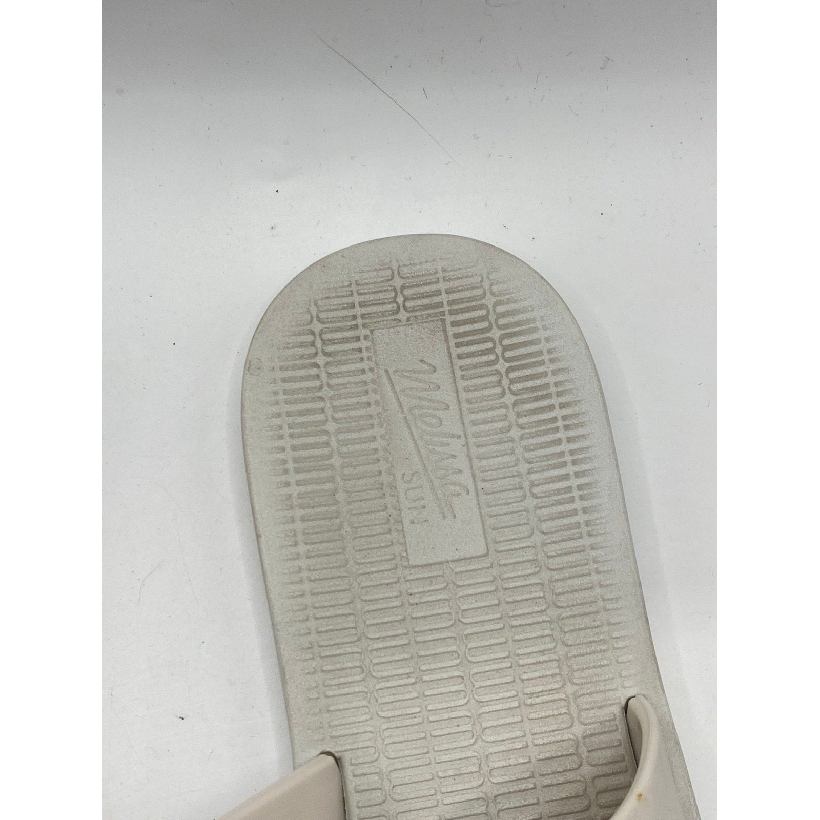 MELISSA Women's White Two Strap Slide Sun Malibu Sandals SZ 9