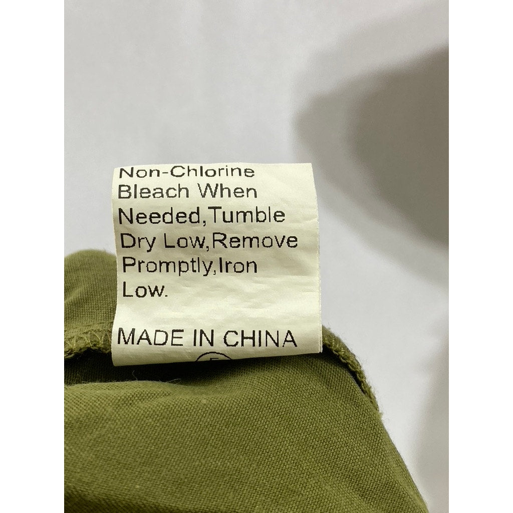 SHEIN Women’s Olive Green Drawstring Loose-Fit Pull-On Shorts SZ XS