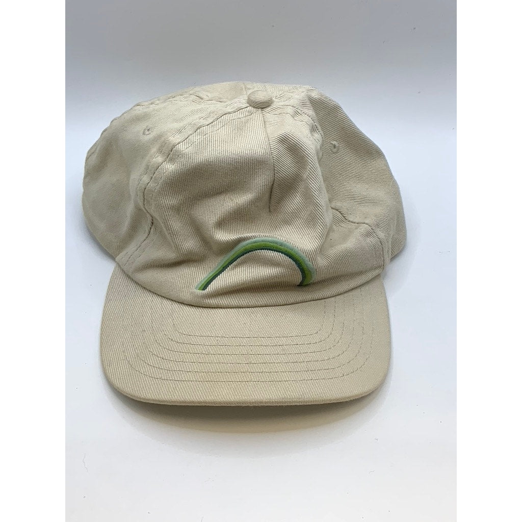 MOLLUSK Men's Beige Embroidered Adjustable Basketball Hat SZ OS