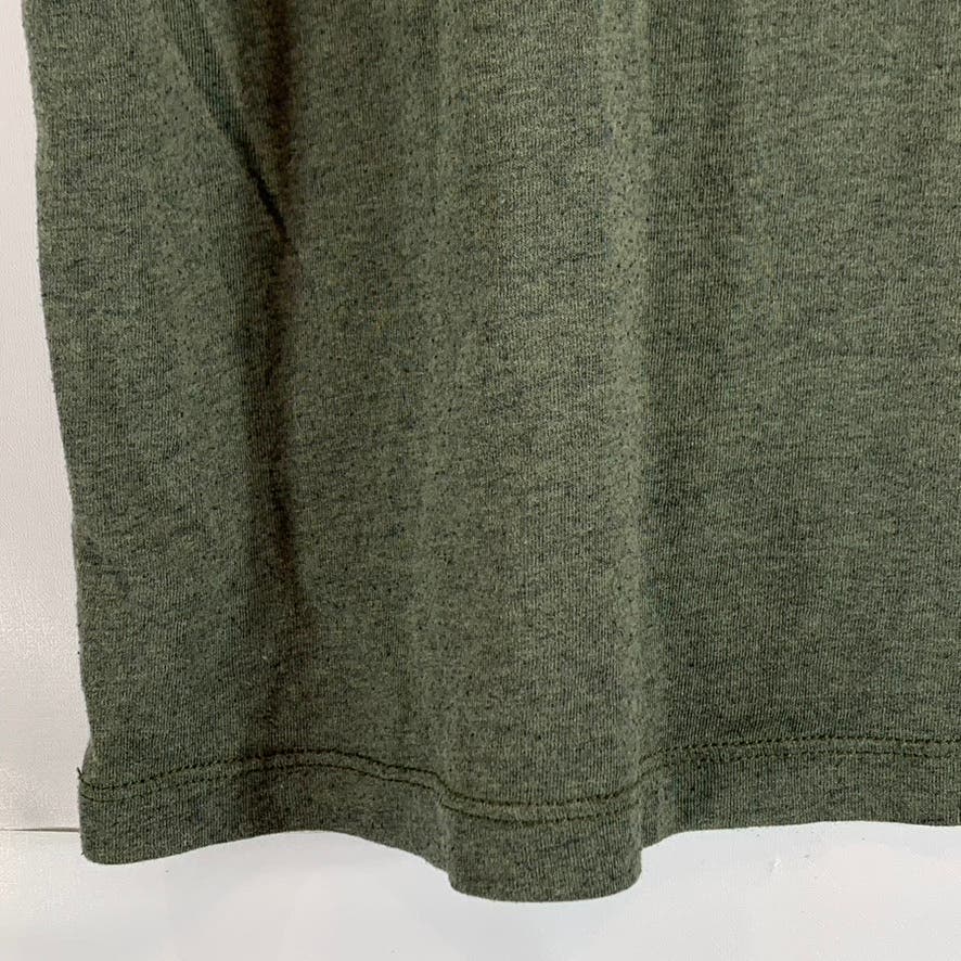 AMERICAN EAGLE OUTFITTERS Green Crewneck Short Sleeve T-Shirt SZ L