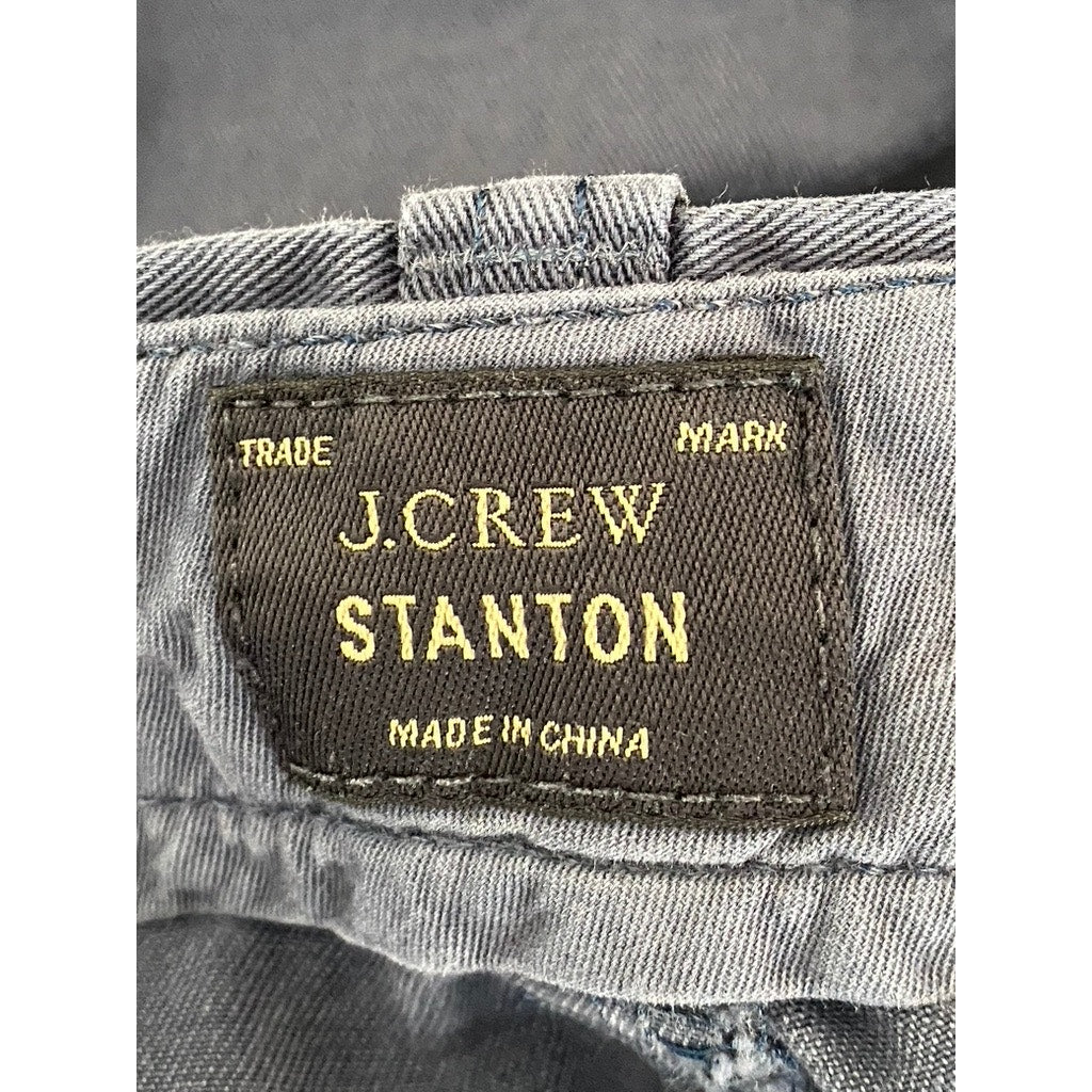 J.CREW Men's Blue Stanton 9" Cotton Chino Shorts SZ 31
