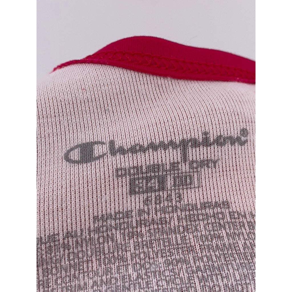 CHAMPION Women's Pink Double Dry Sports Bra SZ 34DD