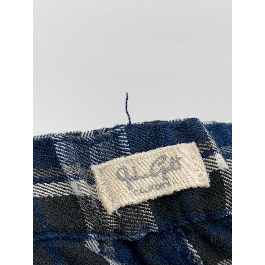 JOHN GALT Women's Blue Plaid Pajama Pants SZ OS