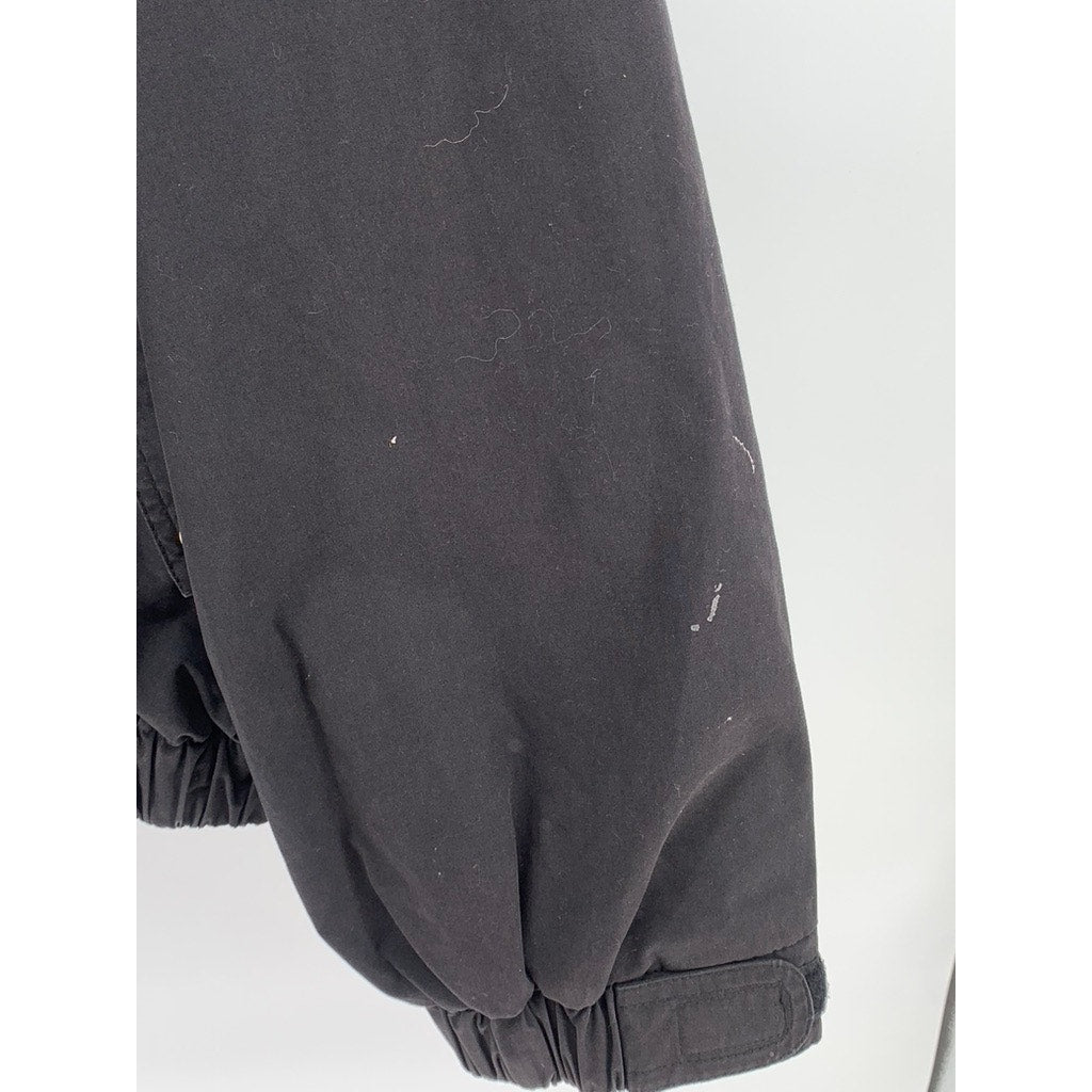 TRI-MOUNTAIN Men's Black Vintage Zip-Up Racing Logo Jacket SZ XL