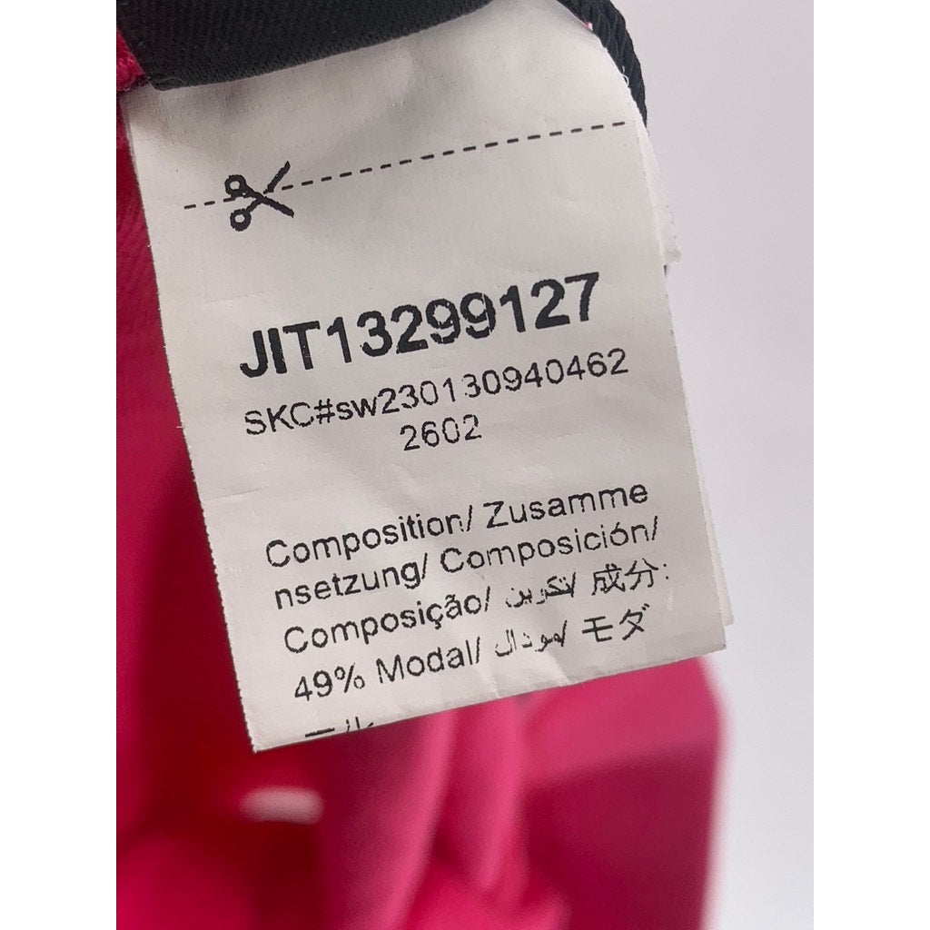 SHEIN Women's Hot Pink Casual Pull-On Straight Mini Skirt SZ 6
