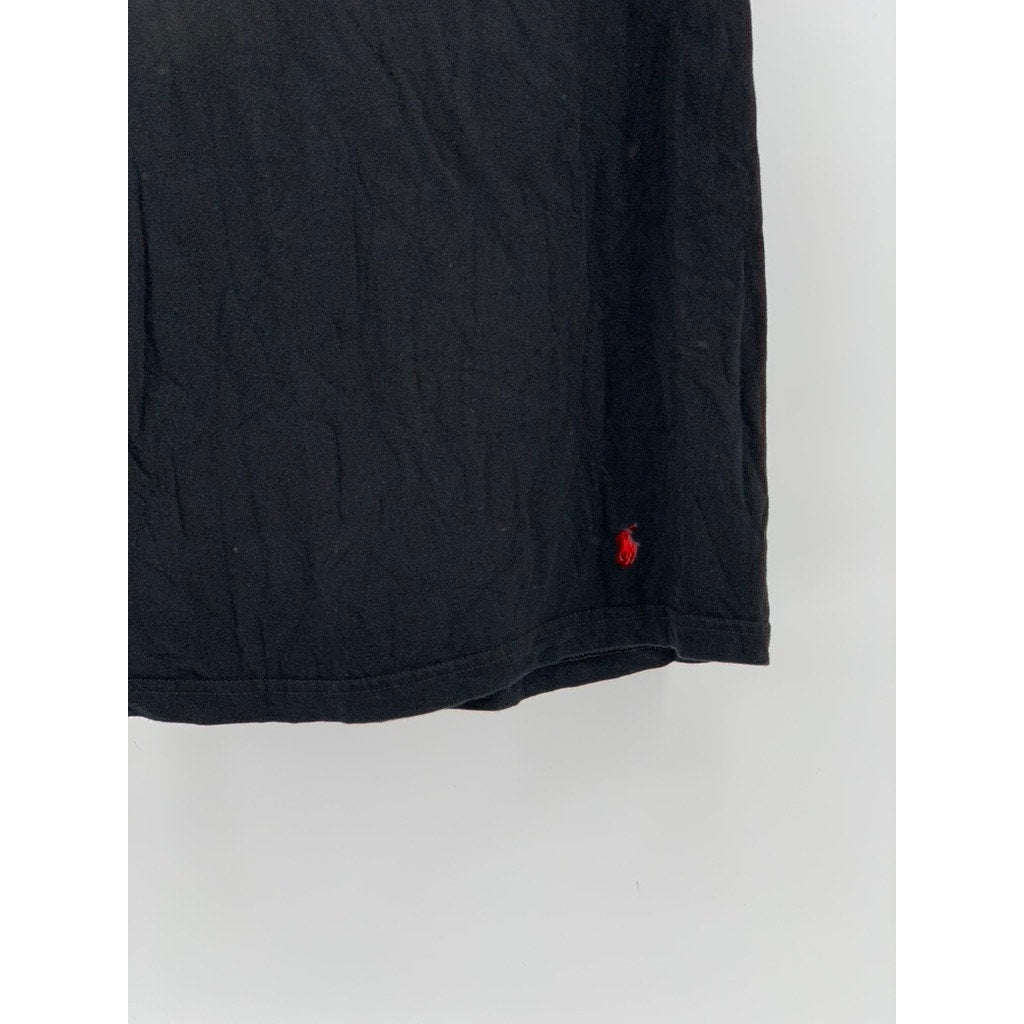 POLO RALPH LAUREN Men’s Black Classic-Fit Crewneck Short Sleeve T-Shirt SZ S
