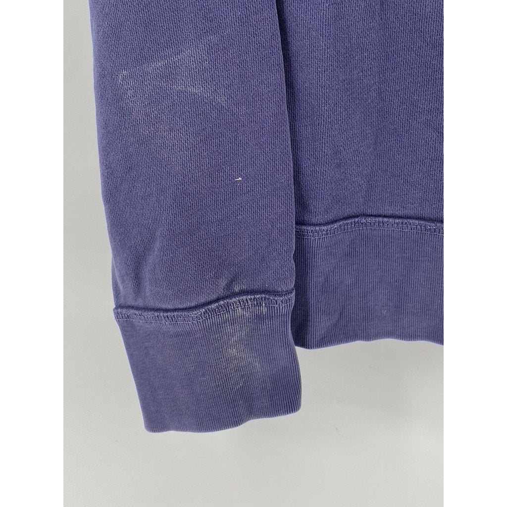 J.CREW MERCANTILE Men's Sun-Washed Navy Crewneck Long Sleeve Sweatshirt SZ M