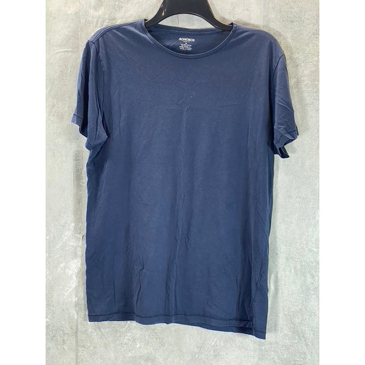 BONOBOS Men's Navy Slim-Fit Crewneck Everyday Short Sleeve T-Shirt SZ M