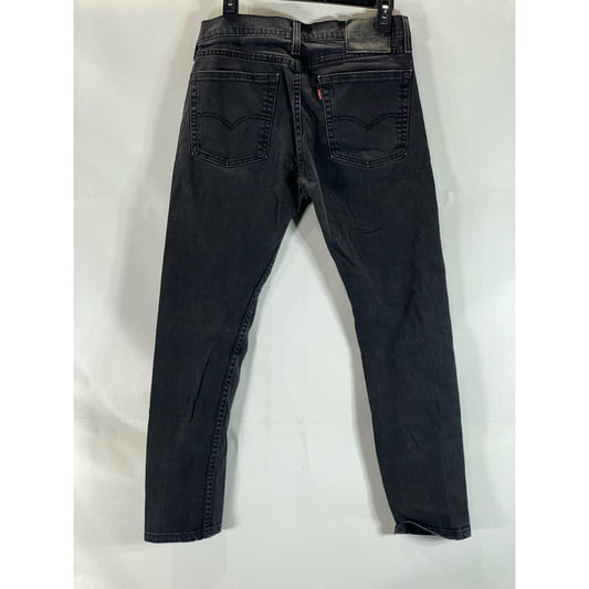 LEVI'S Men's Black Solid 510 Skinny-Fit Five-Pocket Jeans SZ 31X30