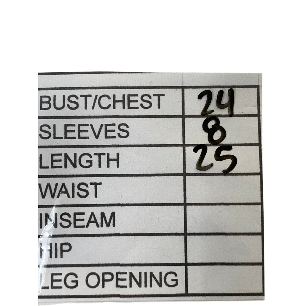 VINTAGE AMERICA Women's Black-Pink Embroidered Flamingo Top SZ XL