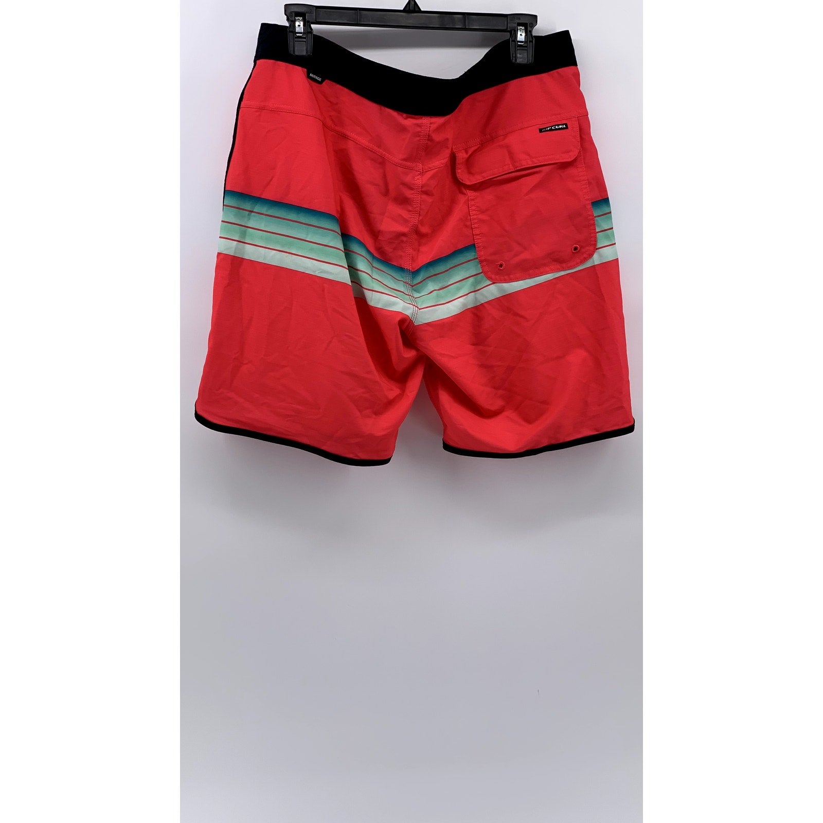 RIP CURL Men's Red Mirage Surf Board Shorts SZ 34(L)