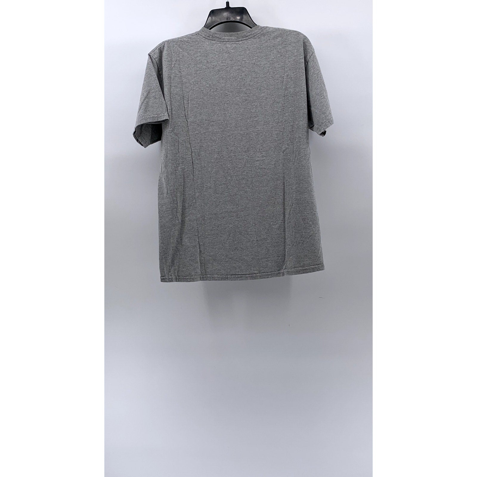 CHAMPION Men's Gray Crewneck Short Sleeve Logo Casual T-Shirt SZ M