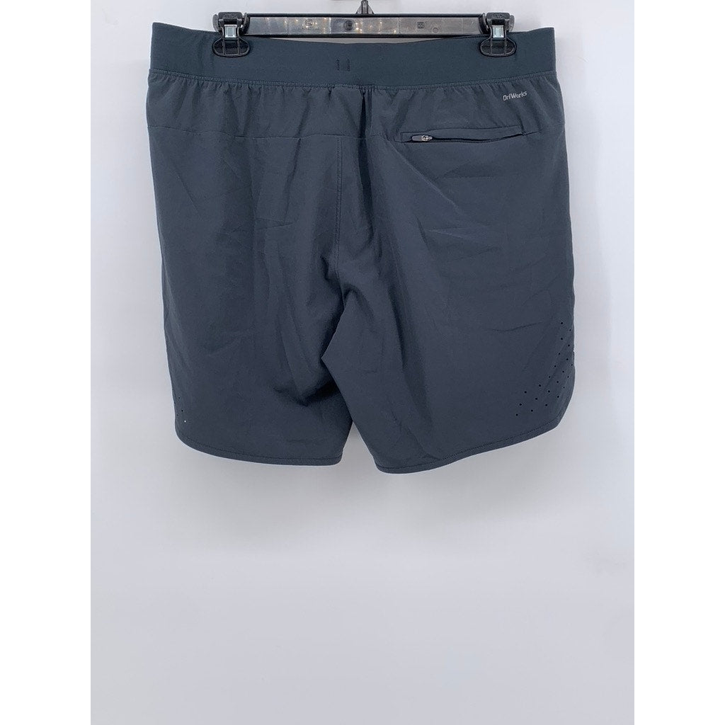 ATHLETIC WORKS Men's Graystone Dri Works Regular Fit Shorts SZ L