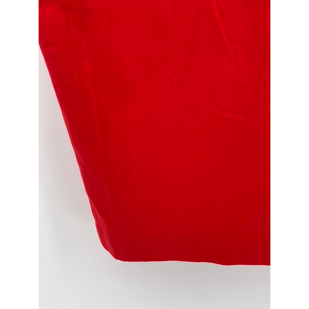 STOOSHY Juniors' Red Angle Zipper Pencil Mini Skirt SZ XL