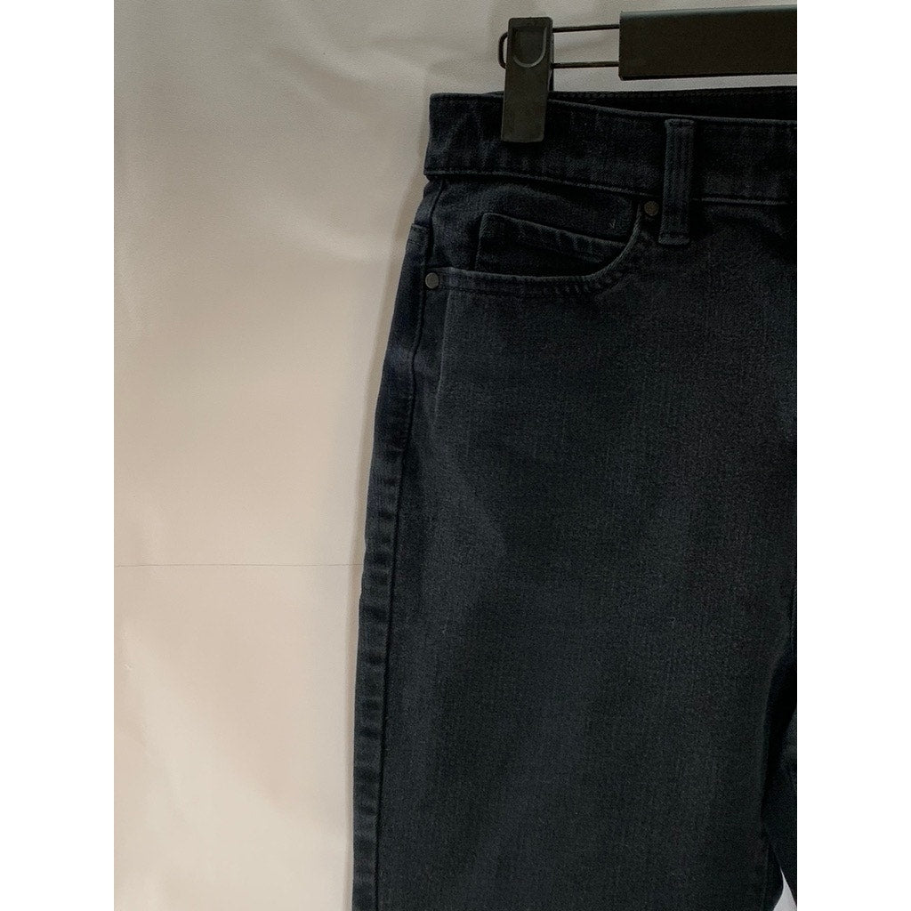 UNIQLO Women's Black Solid Ultra Stretch High-Rise Skinny Tapered Jean SZ 27