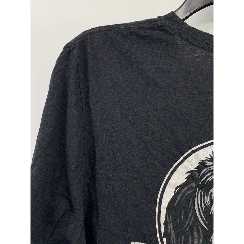 BELLA+CANVAS Men’s Black Water Dog Graphic T-Shirt SZ XL