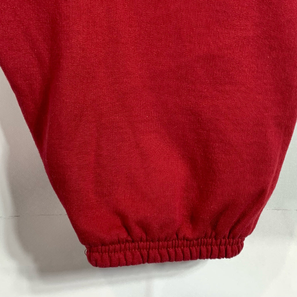 CHAMPION Men's Red Salisbury Logo Eco Powerblend Pull-On Sweatpants SZ 2XL