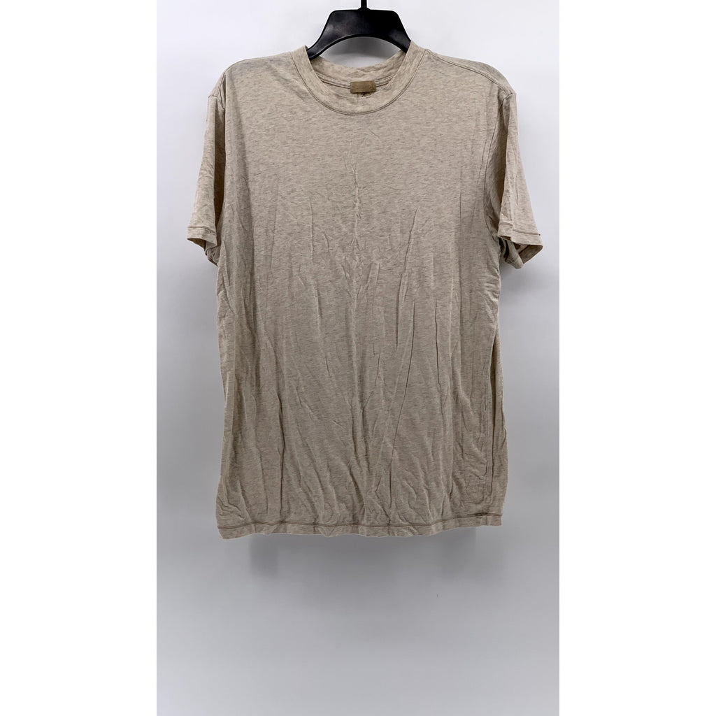 SKIMS Men’s Oatmeal Crewneck Flex T-Shirt SZ S
