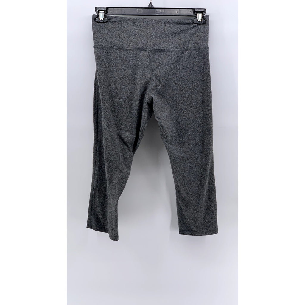 CHAMPION 9 Women's Charcoal Active Capri Leggings SZ L
