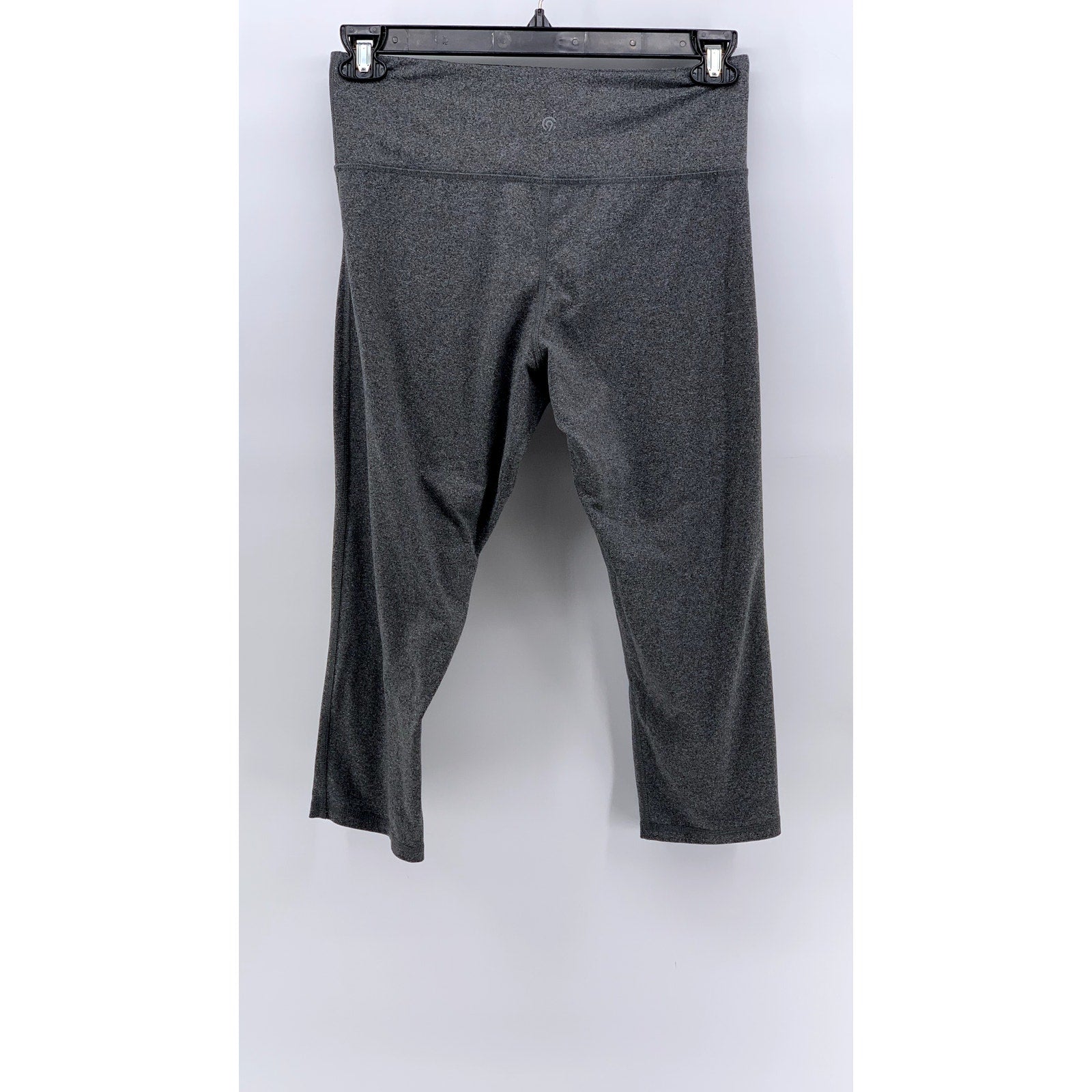 CHAMPION 9 Women's Charcoal Active Capri Leggings SZ L